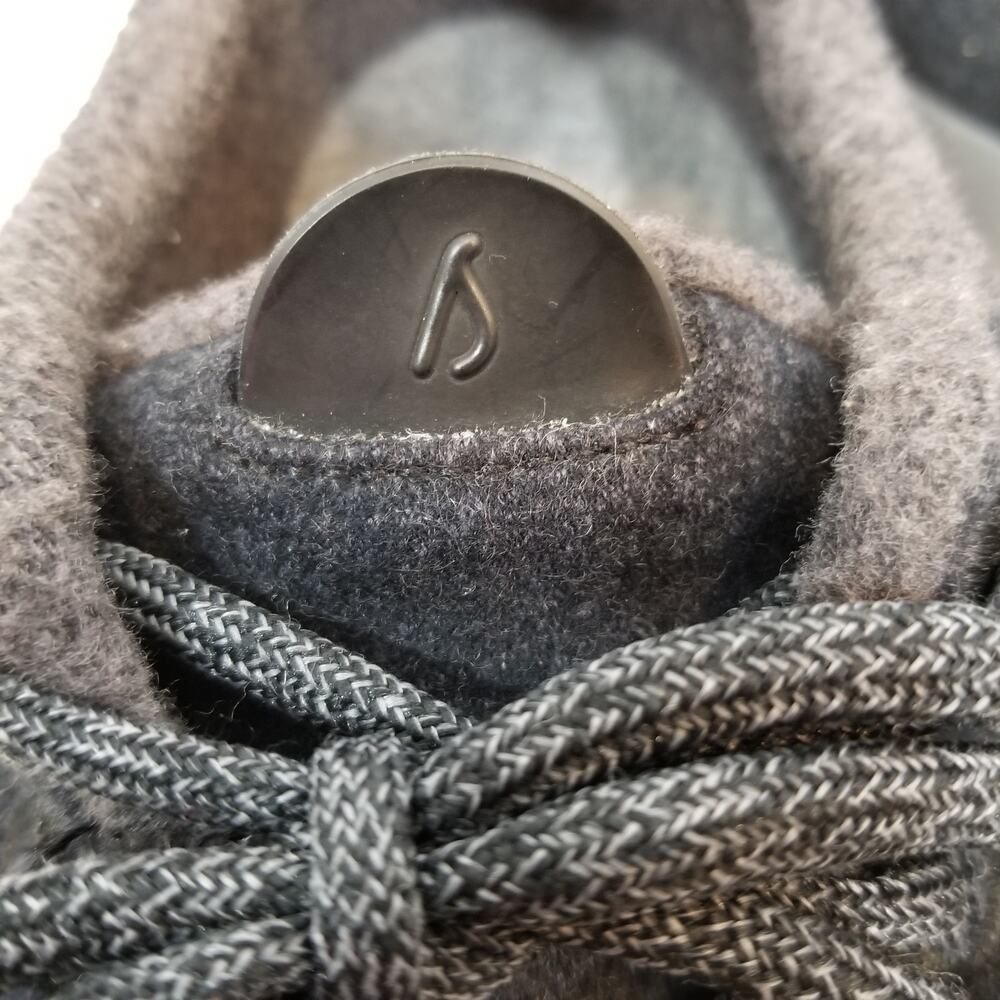 Allbirds Wool Runners Merino Wool Sneakers Charcoal Gray Black Men's Size 11 - Picture 4 of 8